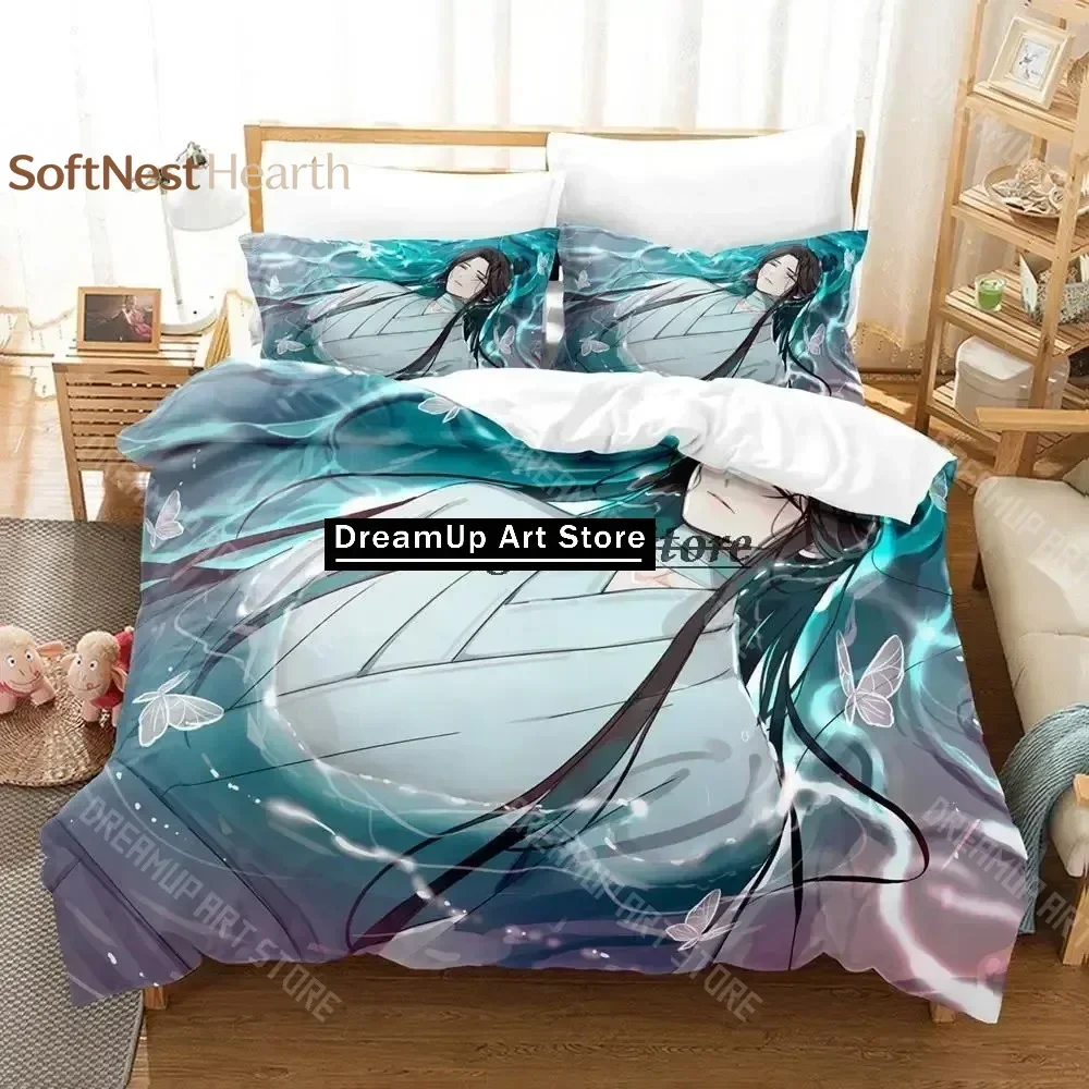 2026 3D Print Heaven Official's Blessing Bedding Set Single Twin Full Queen King Size Bed Set Aldult Kid Bedroom Duvetcover Sets