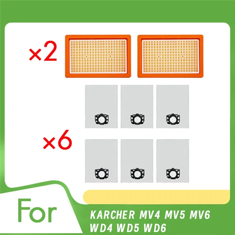 AT51-Per KARCHER MV4 MV5 MV6 WD4 WD5 WD6 Aspirapolvere 2.863-005.0 Parti di ricambio del filtro Hepa