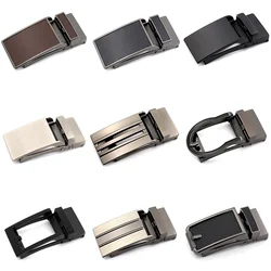 Ceinture d'affaires en cuir véritable pour homme, accessoires automatiques, convient pour 3.0cm, 3.1cm de largeur
