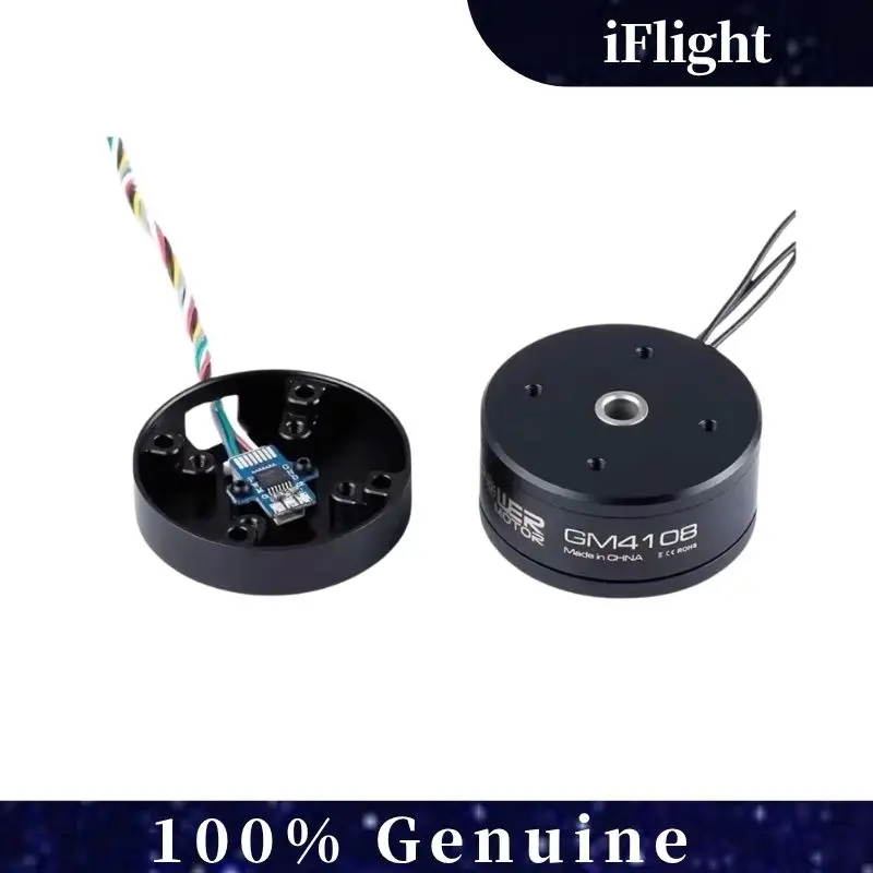 

IFlight IPower GM4108H-120T Gimbal Motor with AS5048A Encoder & Aluminum Housing for FPV Drone Camera Stabilization