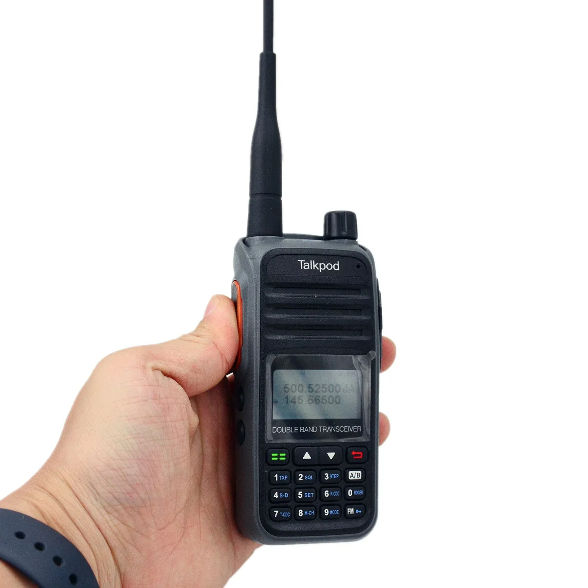 Talkpod A36 Two Way Radio 5W VHF UHF DUAL BAND DTMF CTCSS DCS Keyboard USB C Port HAM FM TRANSCEIVER Wireless Interphone