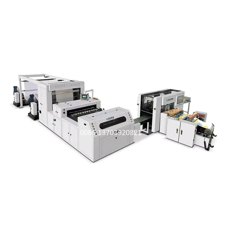 High Speed Fully Automatic Paper Roll To Sheet Cutting Machine A4 Paper Packing Machine Ream Paper Making Machine