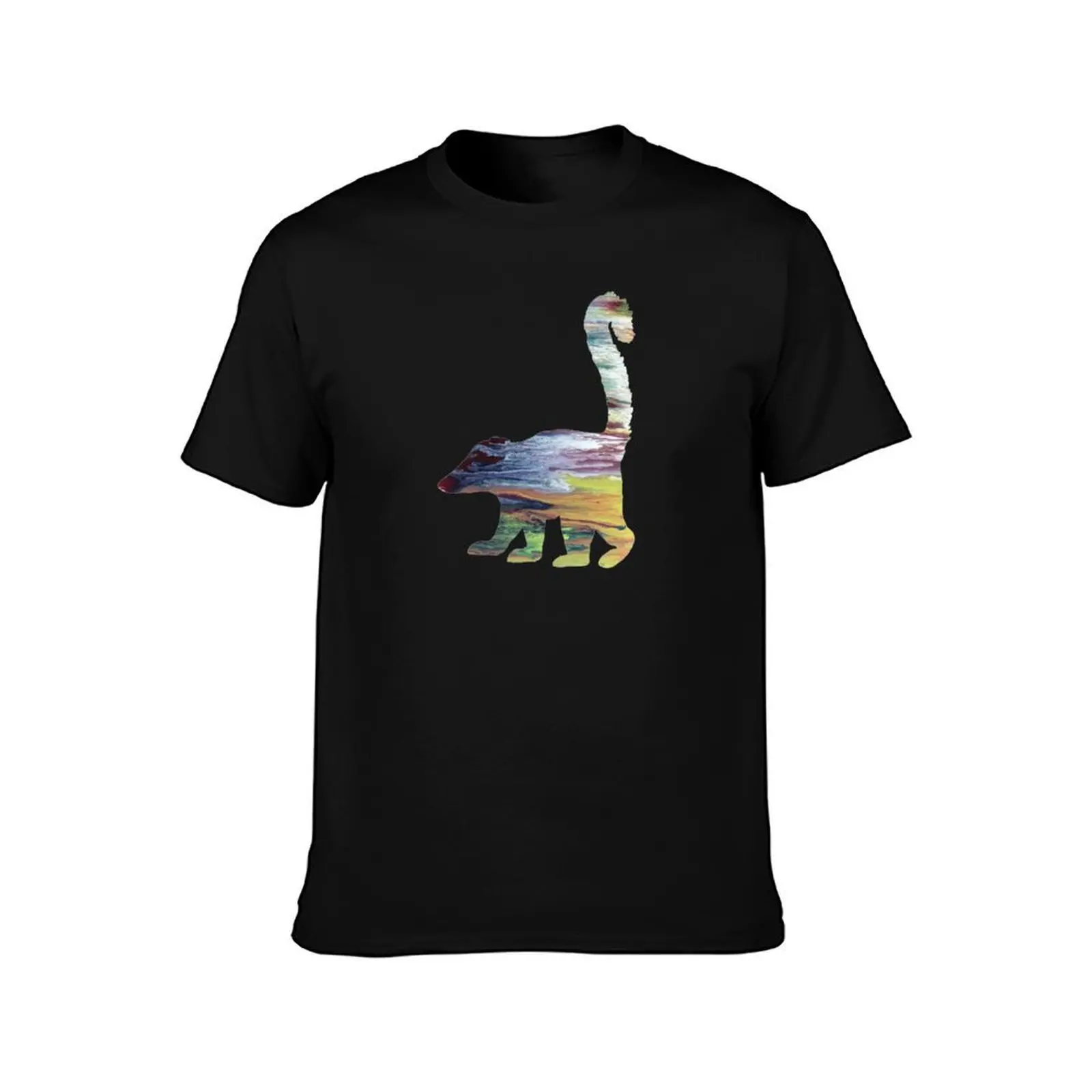 Coati T-Shirt Fashion Casual Short Sleeve Top T-Shirt