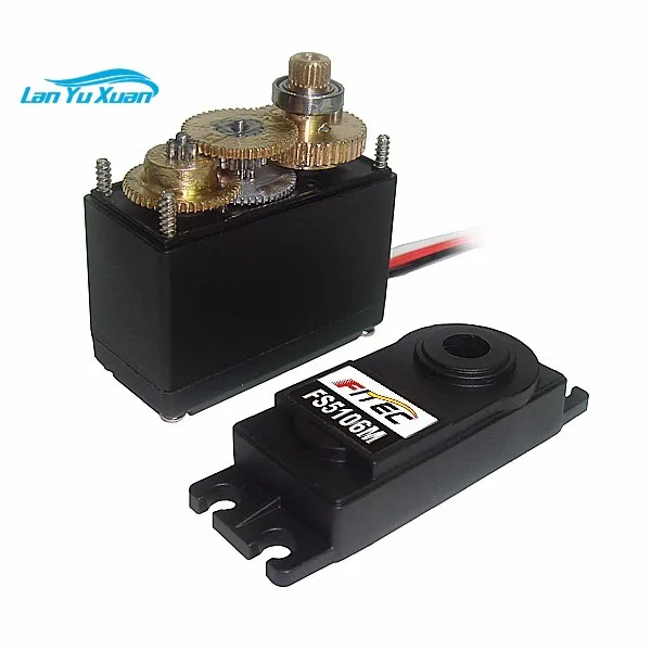 FT FS5106M 6V 7.5kg.cm Metal Gear Digital Coreless Motor Servo for 1/10 1/8 RC Car Robot Arm Helicopter Airplane RC PARTS