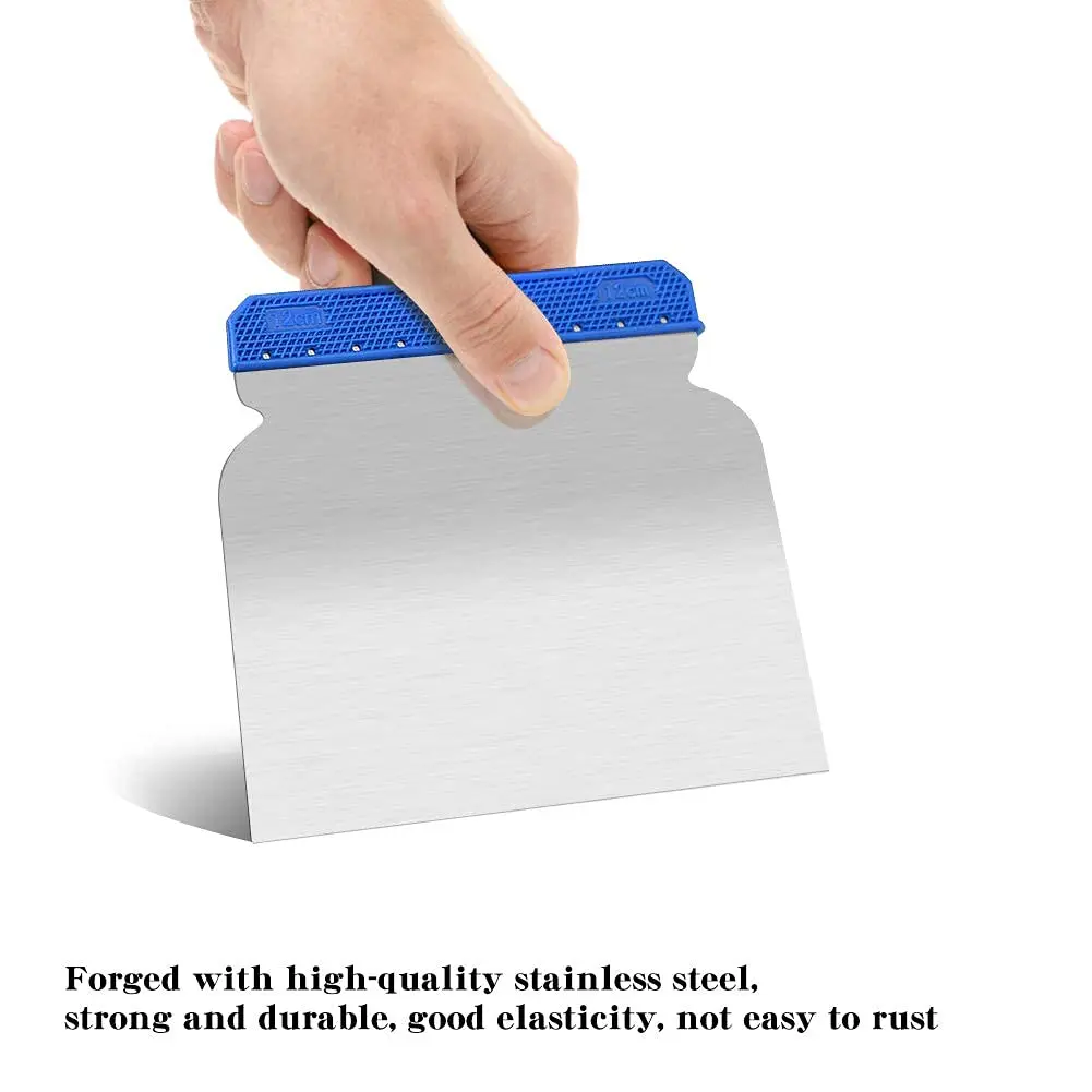 

4 шт./компл., скребок, шпатель, лезвие, инструменты для рисования, ручная штукатурка, чистящее лезвие, лопата для обоев/наклеек/гипсокартона