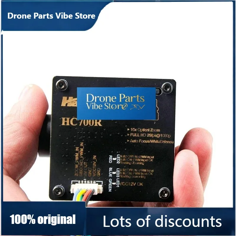 

Drone PartsHappymodel HC700R 16x Zoom Autofocus Camera 1080P HD DVR 64G SD Card Holder AV Signal Output Camera PWM For RC FPV Ra