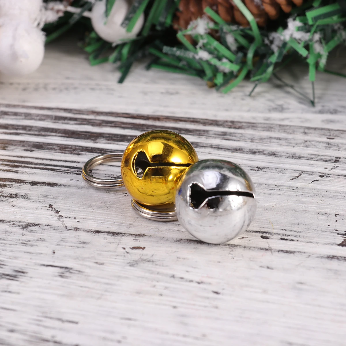 

12 Pcs Small Dog Pet Bell Kitten Collars Accessories for Dogs Christmas Party DIY Craft