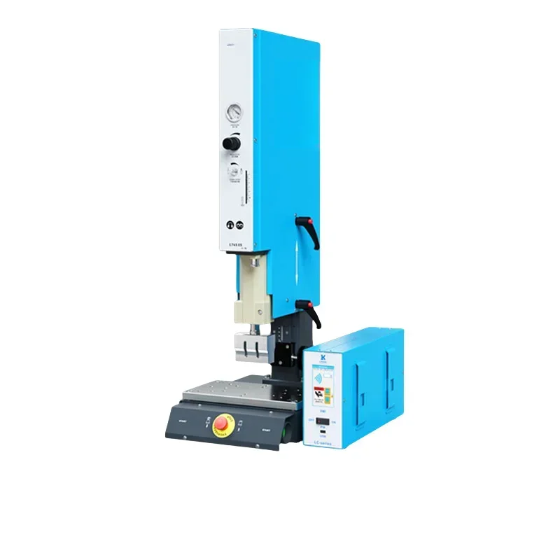 Welding Machine With High Frequency Welding Ultrasonic Digital Generator Plastic Ianyard Ribbon Tape Welding Machine