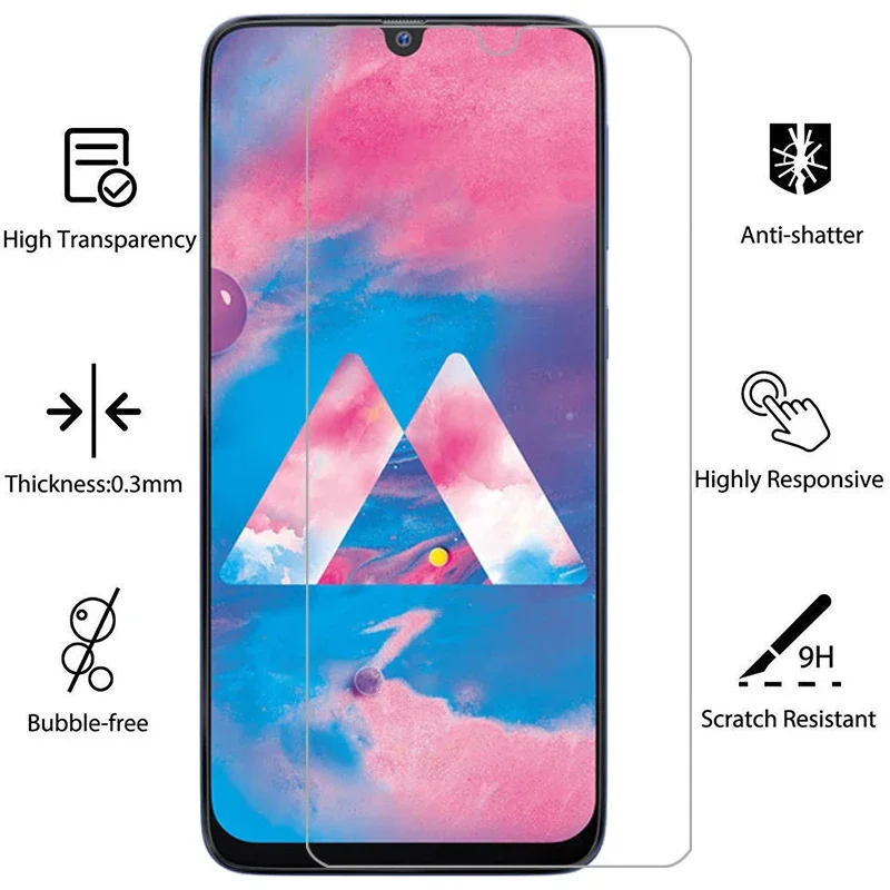 tempered glass for samsung a40s protective glass screen protector on galaxy a 40s a40 s film samsun samsumg sansung samsunga40s