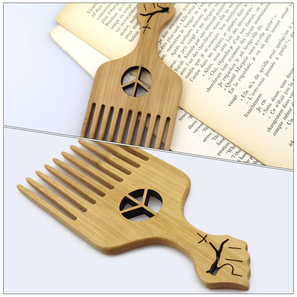 Combs for Men Braid Hair Curly Styling Tools Household Beard Pick Women's Crimper