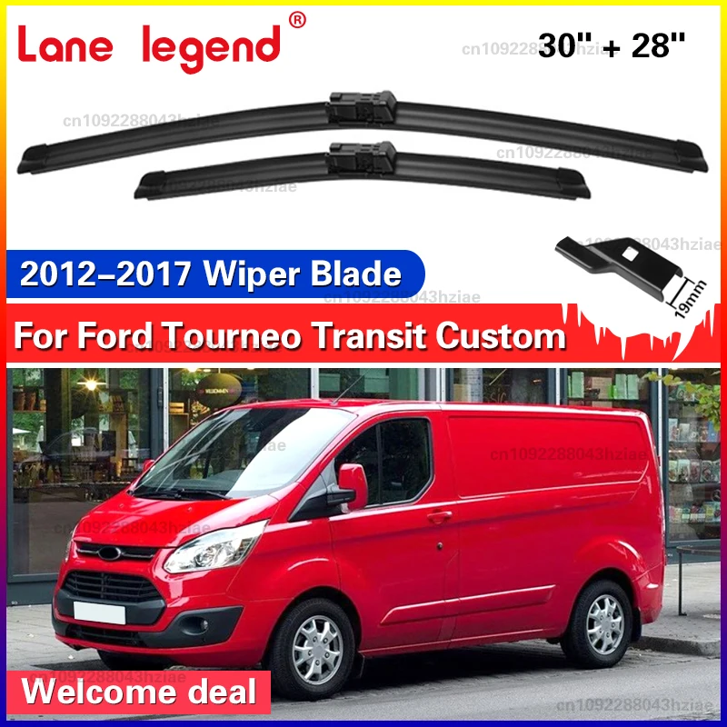 Windschutzscheibenwischerblätter für Ford Tourneo Transit Custom 30"+28" Frontscheibenwischer 2012 2013 2014 2015 2016 2017
