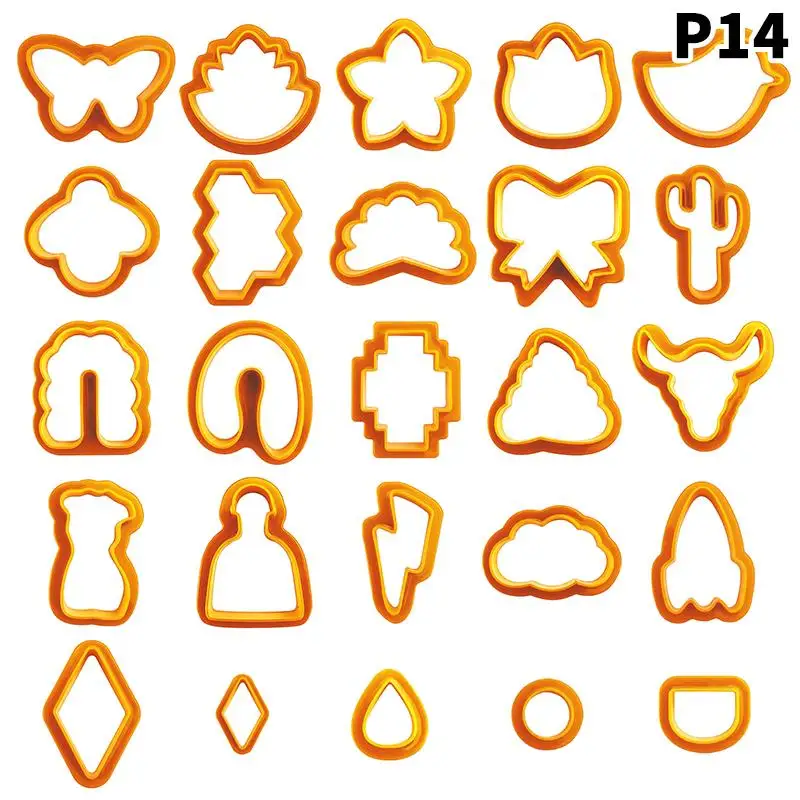 Polymer Clay Earring Cutter Set for DIY Jewellery Making
