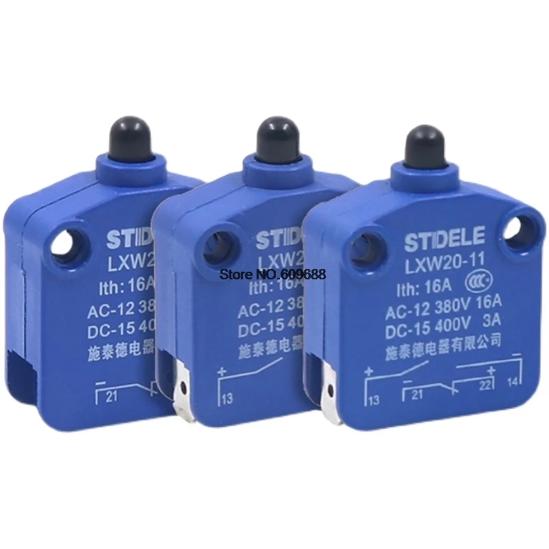 10PCS Magnetic Blow Micro Switch LXW20-11M Column Pressure Type Since Momentary Limit Small Magnetic Push LXW20-11