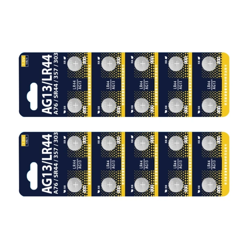Упаковка из 10 шт./20 шт. AG13/L1154/LR44 батарейки таблеточного типа для длительного питания для часов брелок питания Прямая