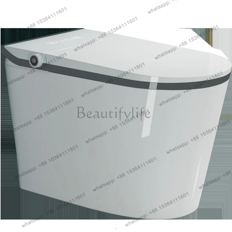 

Smart toilet seat fully automatic flip no water pressure limit instant hot siphon