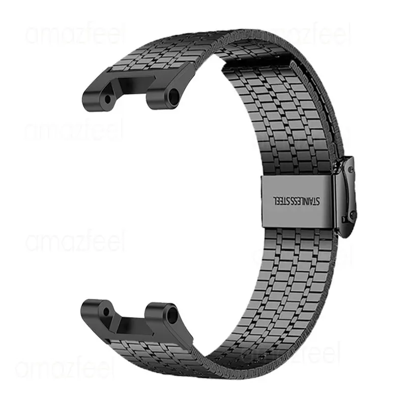 Stainless Steel Watchband For Amazfit T-Rex 2 Metal Strap For Amazfit T Rex Pro/T Rex2 Wrist Band for amazfit t-rex pro Bracelet