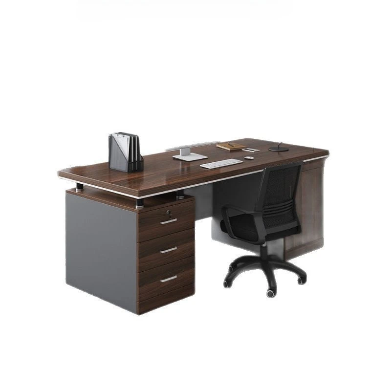 

Boss office table and chair combination, simple modern home table