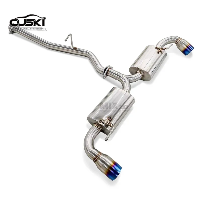 High quality stainless steel exhaust cat suitable for Ma ZDA RX-8 2004-2011r automotive exhaust modification exhaust system