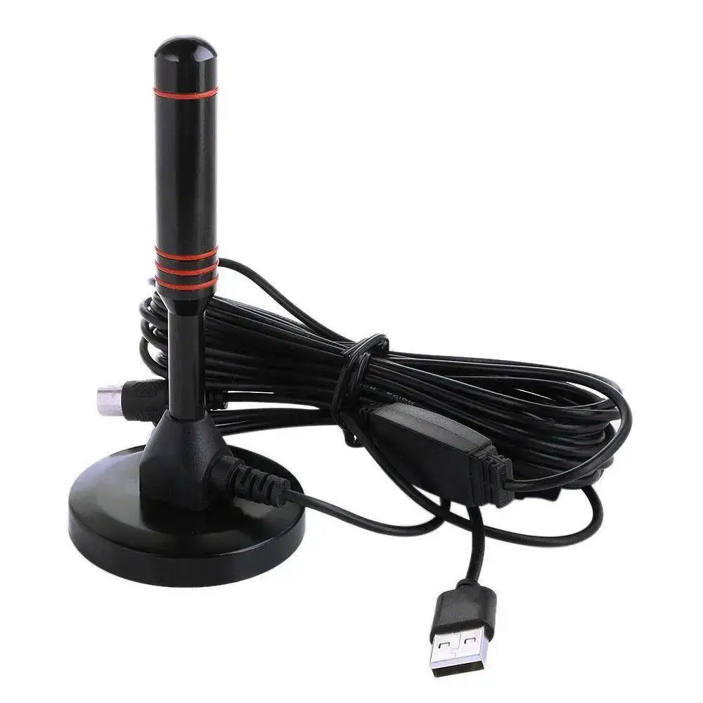 TV Antenna Protable Indoor 4K Digital TV Antenna Indoor Indoor Outdoor Ultra HD Indoor Amplified Antenna Magnetic Base 200 Miles view 5
