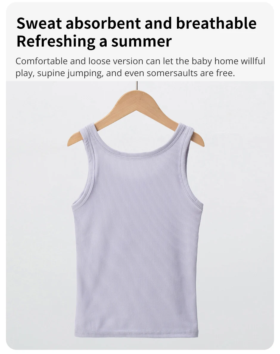 Kids' Ribbed Everyday Vest — product detail 3