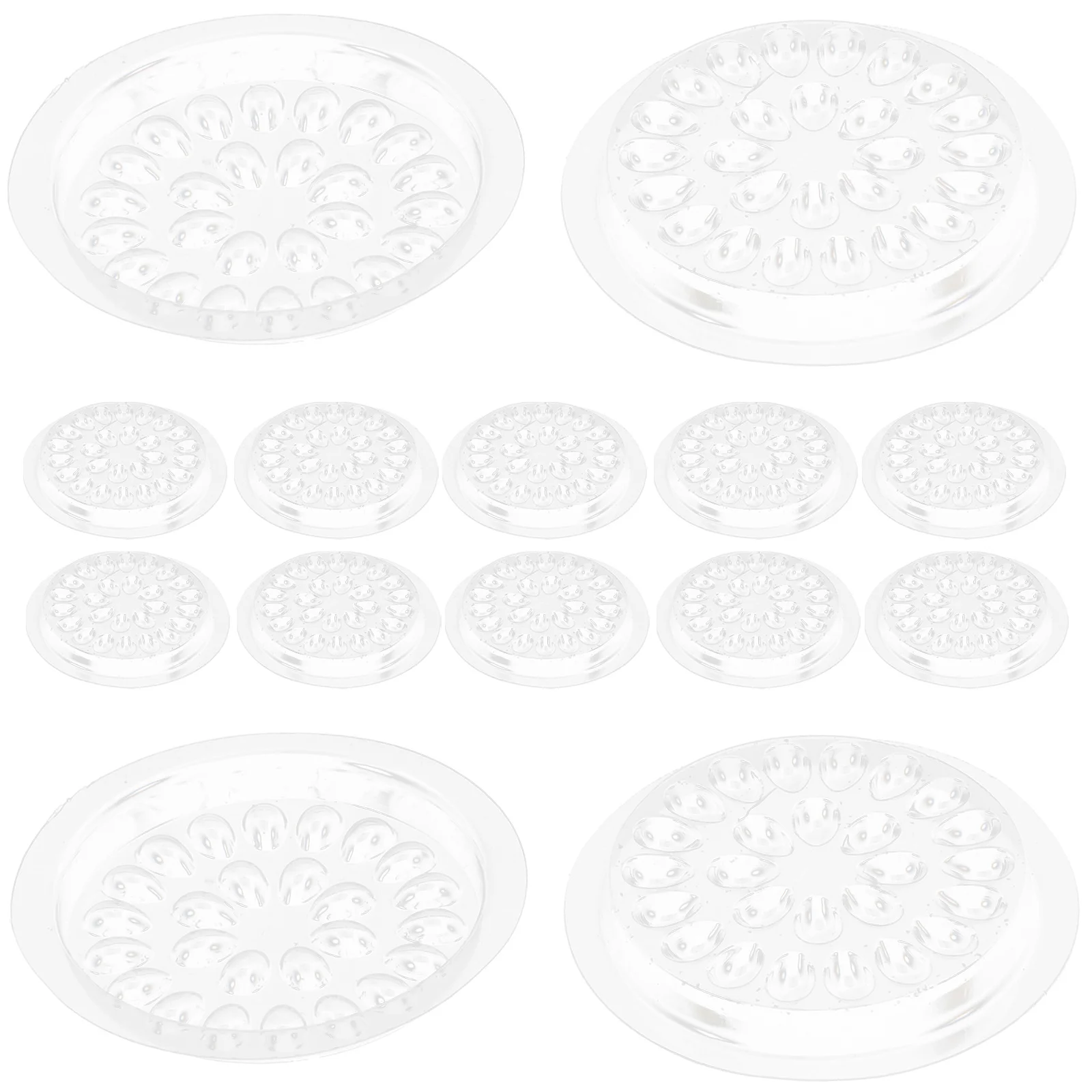30Pcs Lash Holder Eyelash Extension Tools Organizer Grafting Eyelash Plates Pad Storage Container for False Lashes