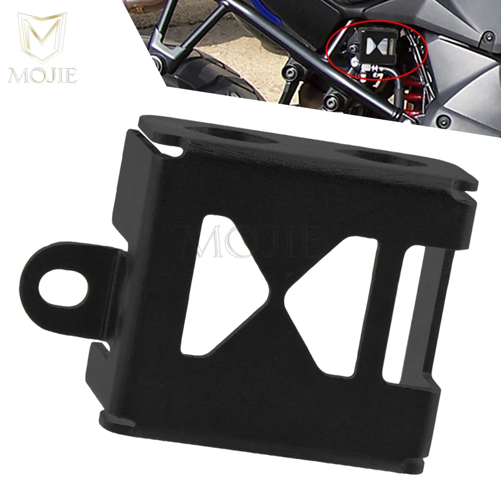 

Motorcycle Rear Brake Fluid Pump Tank Reservoir Guard Cap Ptotector Oil Cover For Suzuki DL1000 V-Strom VStrom 1000 2014-2019