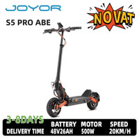 JOYOR S5 Pro (ABE) Certification Electric Scooter 10''Tires 48V 26Ah Battery Adult E-Scooter 500W Motor 20km/h City EScooter