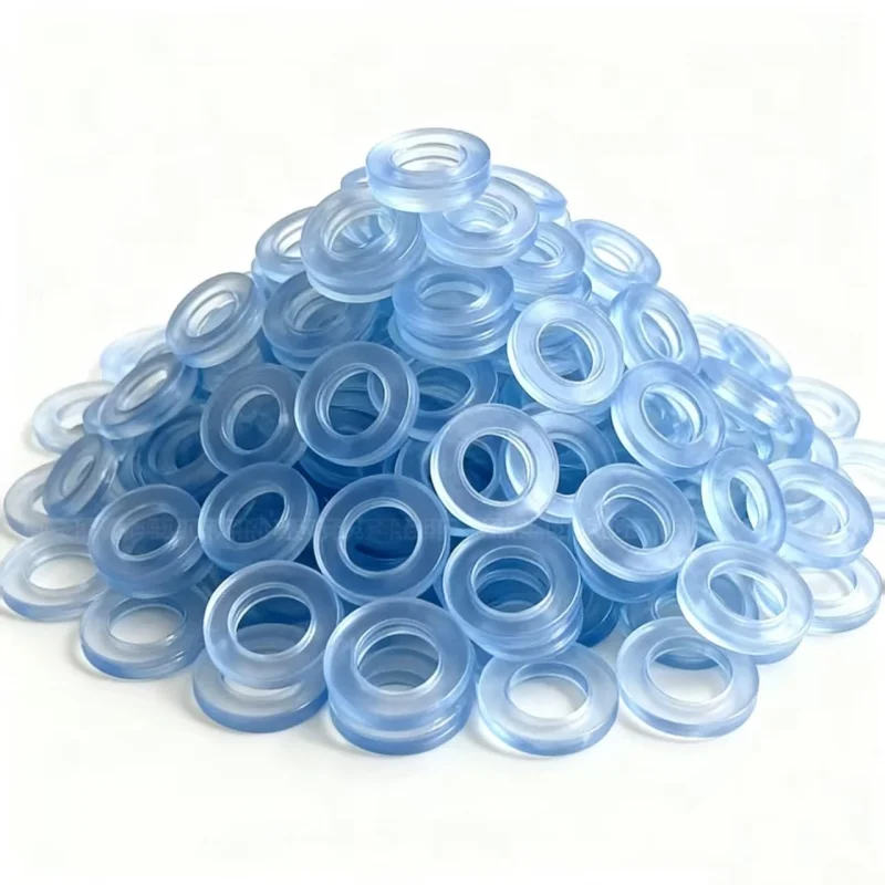 

105 шт. прозрачные силиконовые уплотнительные прокладки (1/2 дюйма), подходят для ремонта ванной комнаты B, запасные части для судовой утечки, подходят для туалета