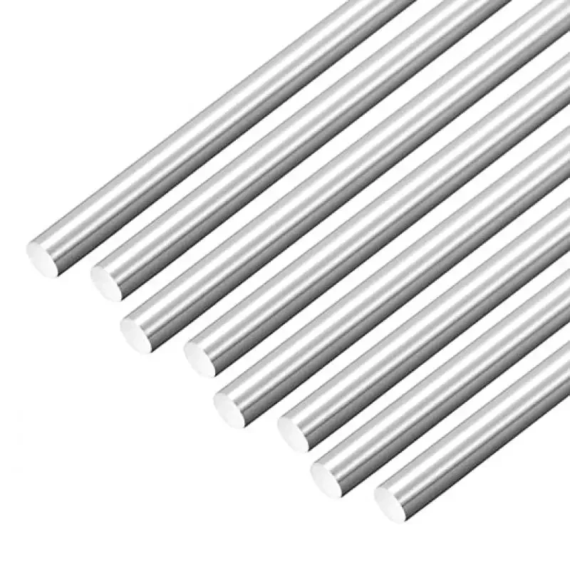 5pcs 2/2.5/3/4mm Diameter 304 Stainless Steel Rod 125/200/250/330/500mm Solids Round Shaft Rod Bars for DIY Craft Model Car