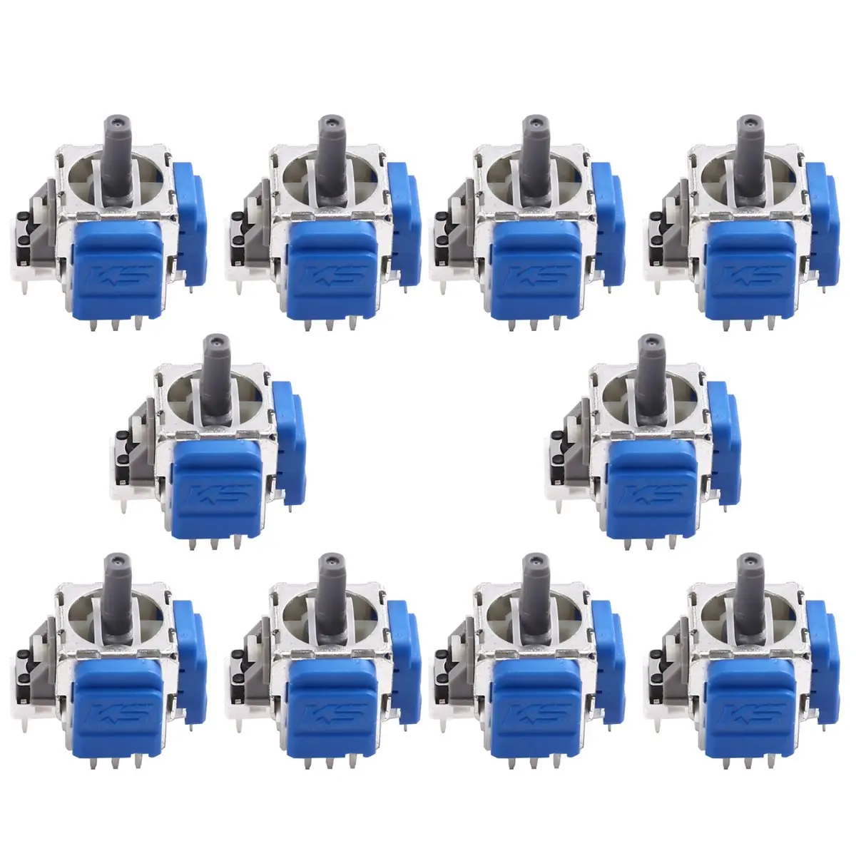 A86G NEW 10PCS TMR Electromagnetic Hall Effect Joystick for Controller 3D Analog Stick Replacement Repair Parts