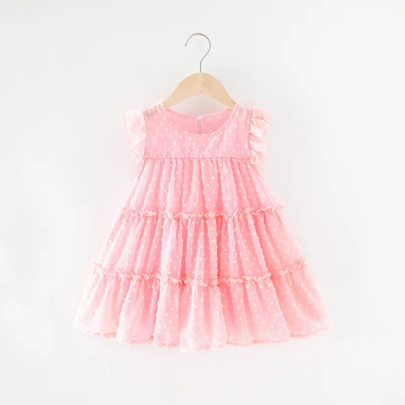 

Милое шифоновое платье принцессы для маленьких девочек, пышное тюлевое платье принцессы, летнее длинное платье с цветочным узором для маленьких девочек, 2-6 лет