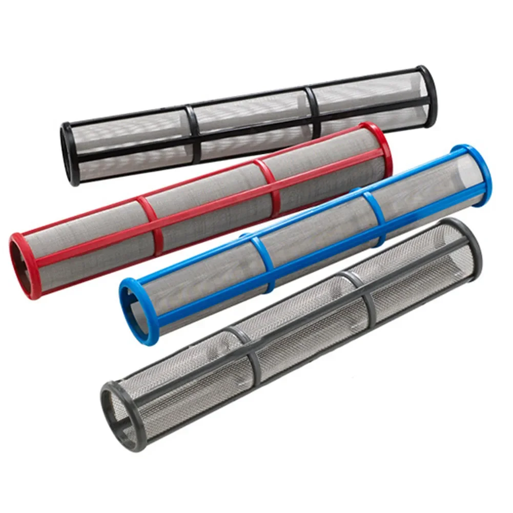 1 pz Airless vernice spruzzatori pompa filtro collettore lungo 30/60/100/200 Mesh spruzzatore filtro pompa a spruzzo Airless