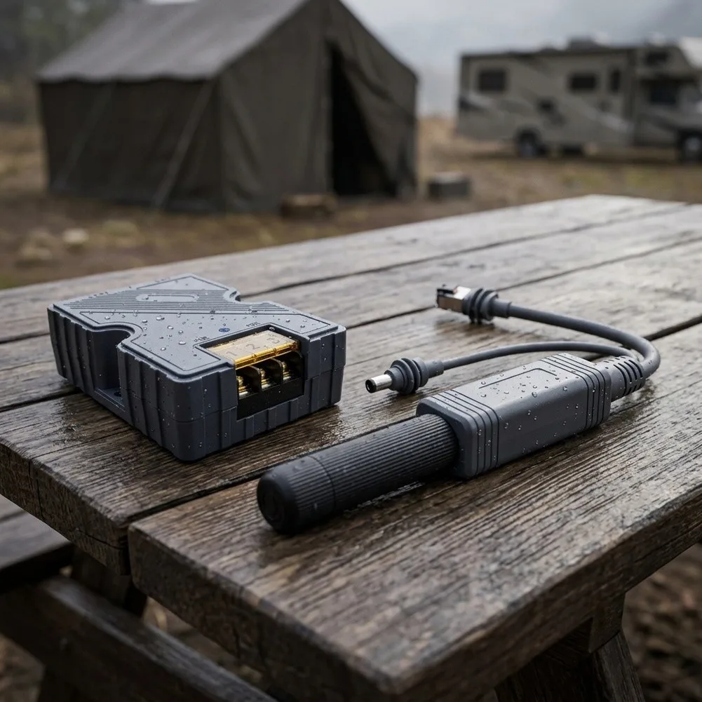 Waterproof IP68 Splitter for Starlink For GEN For with For POE Capability and 10/100/1000M Network Support Waterproof
