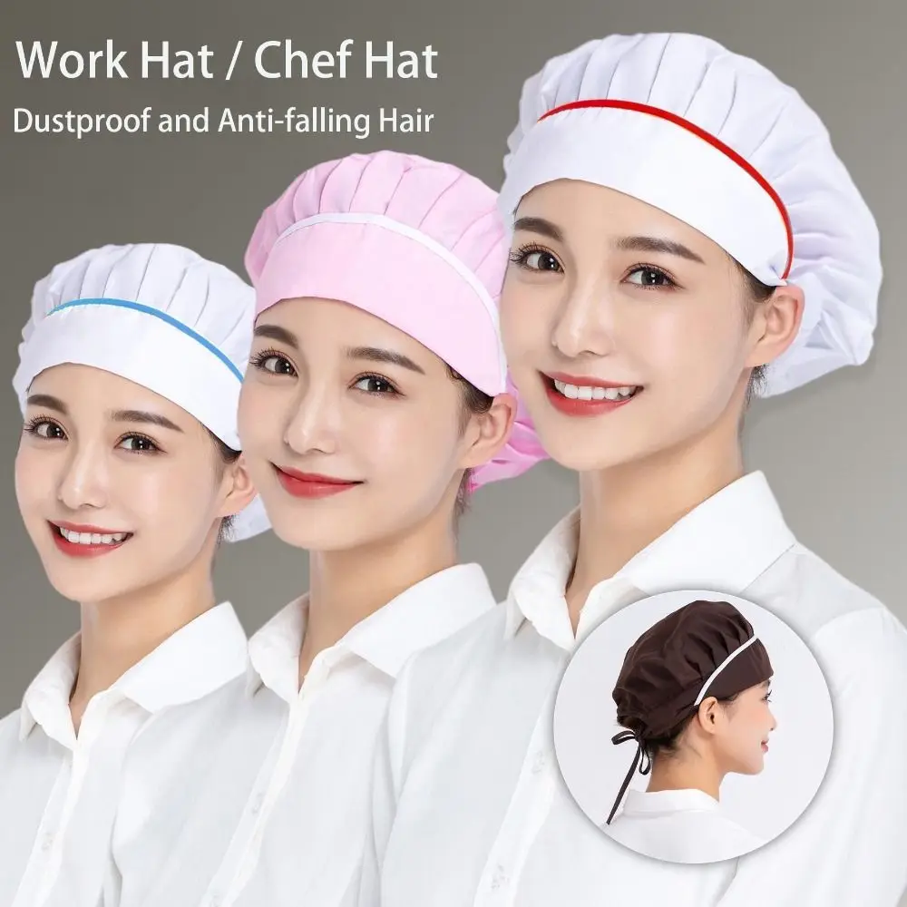 

Work Wear Work Hat Cook Accessories Mesh Smoke-proof Dust Chef Hat Breathable Cooking Hygienic Cap Hotel Restaurants