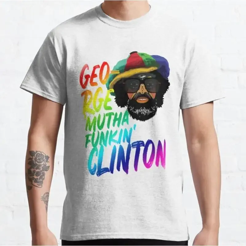 Classic George Clinton T Shirt P Funk Parliament Funkadelic Mothership Connection