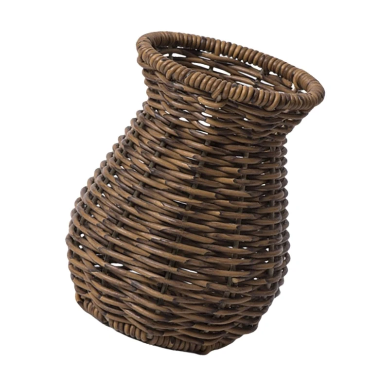 Contemporary Vase Rattan Vase for Home and Office Decors, Easy Maintenances for Wedding Setups or Office Display