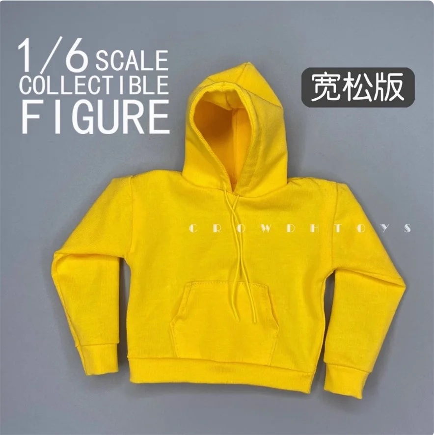 CROW DH TOYS 1/6 Soldato Abbigliamento Accessori Felpa con cappuccio alla moda Top Fat Style Modello Fit 12 ''Action Figure Body Disponibile