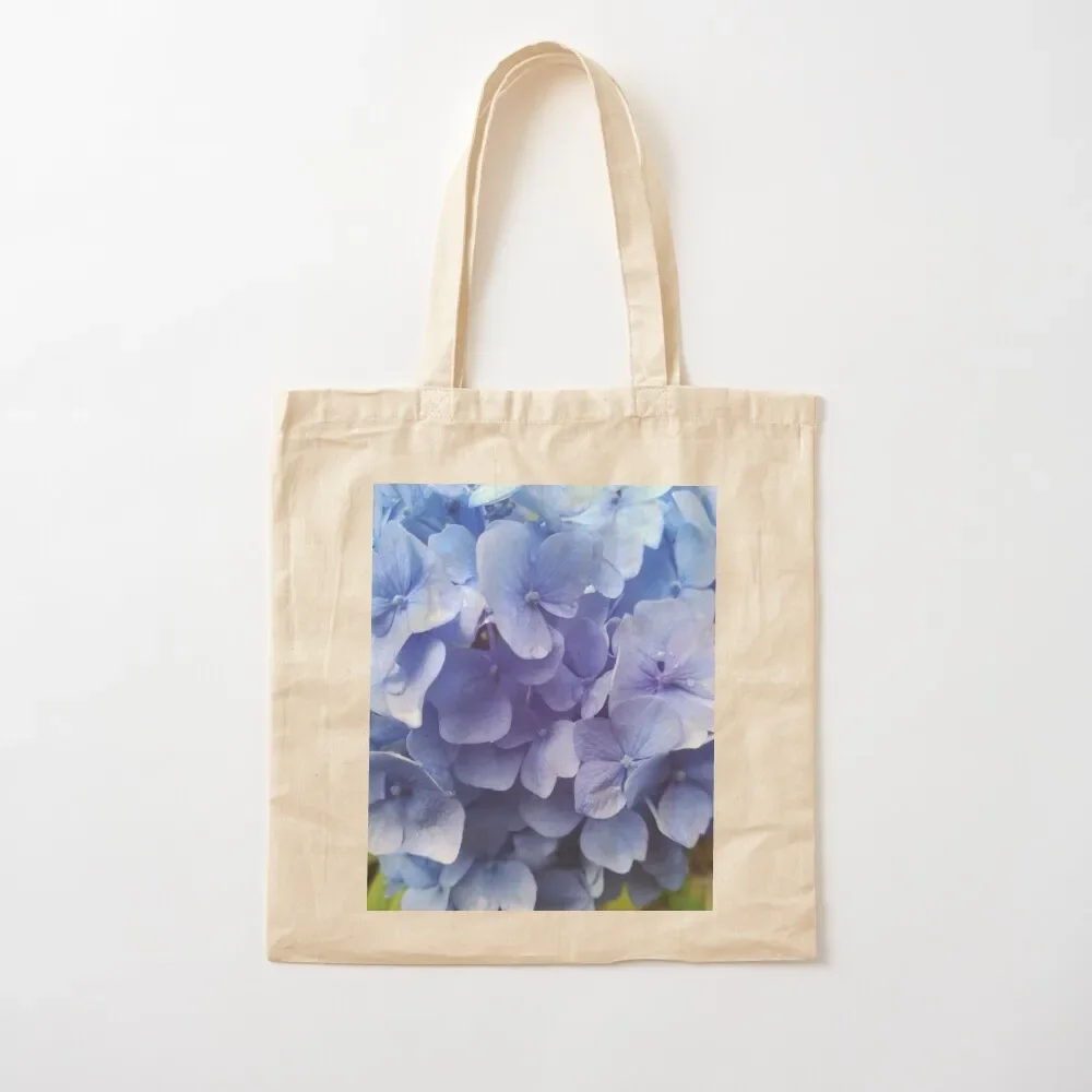 

Blue hydrangea photograph Tote Bag hand bags eco bag folding Tote Bag