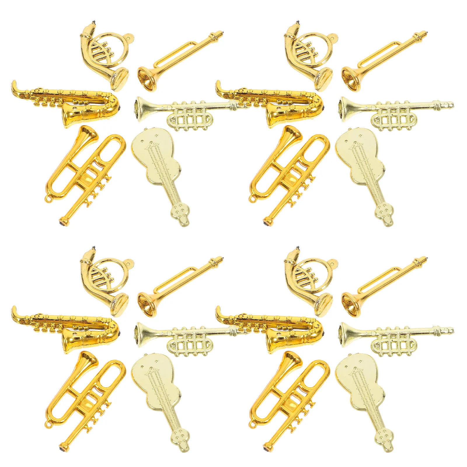 24 Pezzi Mini Strumenti Musica - Musical Instrument Xmas Ornaments recensione e prezzo