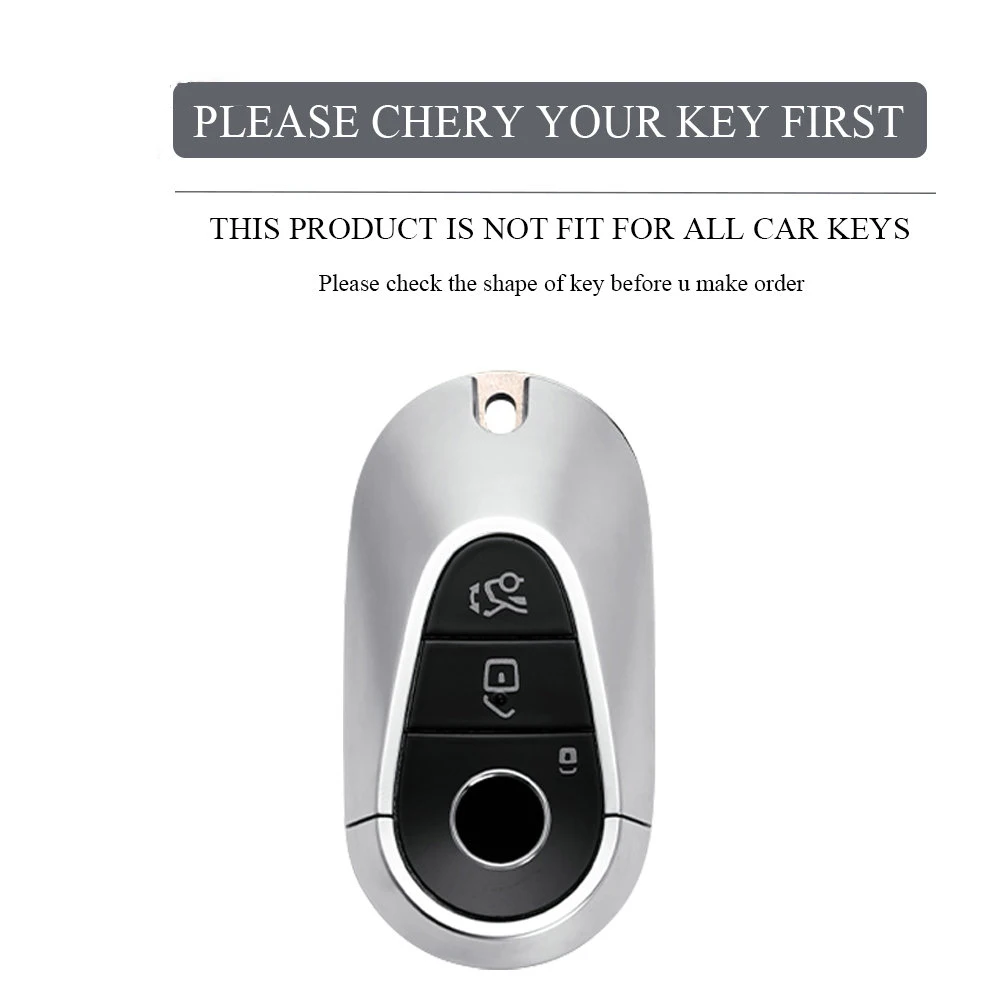 TPU Car Key Case Cover For  Mercedes Benz C S Class W206 W223 S350 C260 C300 S400 S450 S500 Accessories