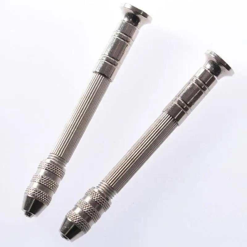 Manual Hole Drill Zinc Alloy 0.5-3.2mm Hole Drilling Tool Four Head Mini Hole Drill