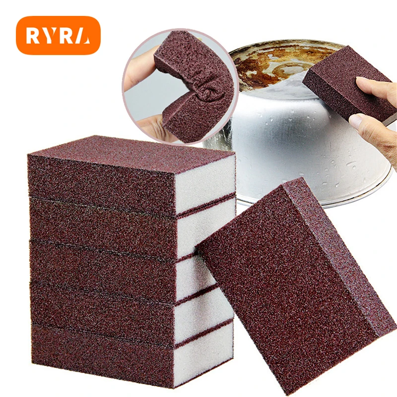 Eraser Rust Remover Brush Dish Pot Cleaning Emery Descaling Clean Rub Pots Kitchen Tools Gadgets Accessories