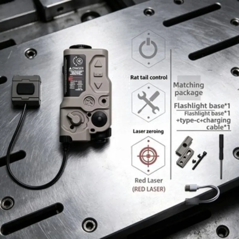 Night Scene Activity Match RAID-X Green Infrared Laser Tail Control Low Light Hobby Parts