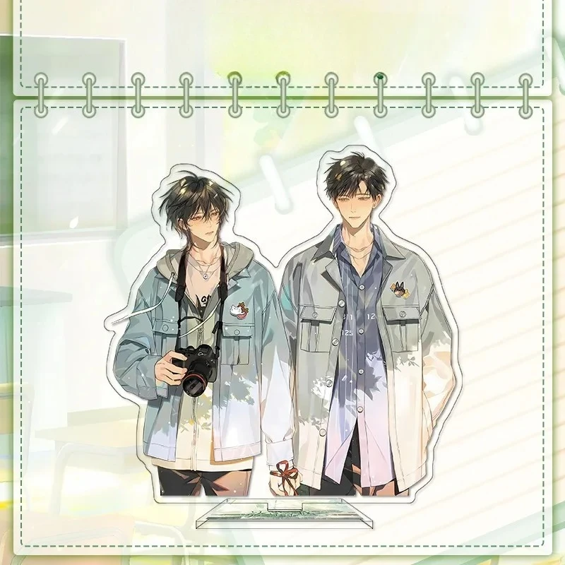 Wait for Me After School Anime Novel Acrylic Standing Sign Cartoon Anime Character Model Plaque Pendant Decoration Accessories