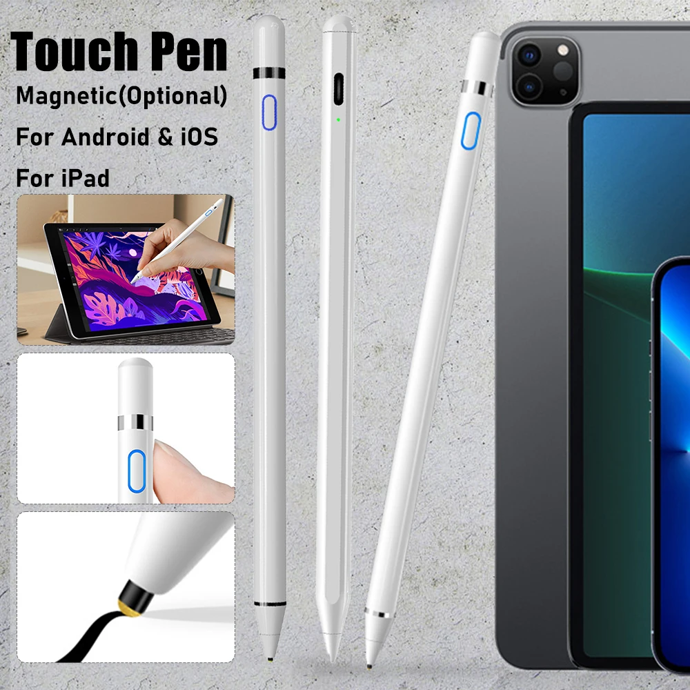 Universele Stylus Pen voor iPad Android Tablets Mobiele Telefoon Touch Pen voor iPhone Capacitieve Pen voor HUAWEI Samsung Tablet Potlood