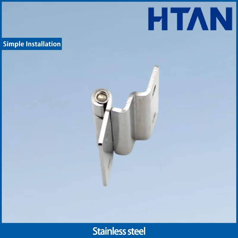 

304 Stainless Steel Special-Shaped Hinge Distribution Cabinet Door With Double Right Angle Bending And Thickened Hinge