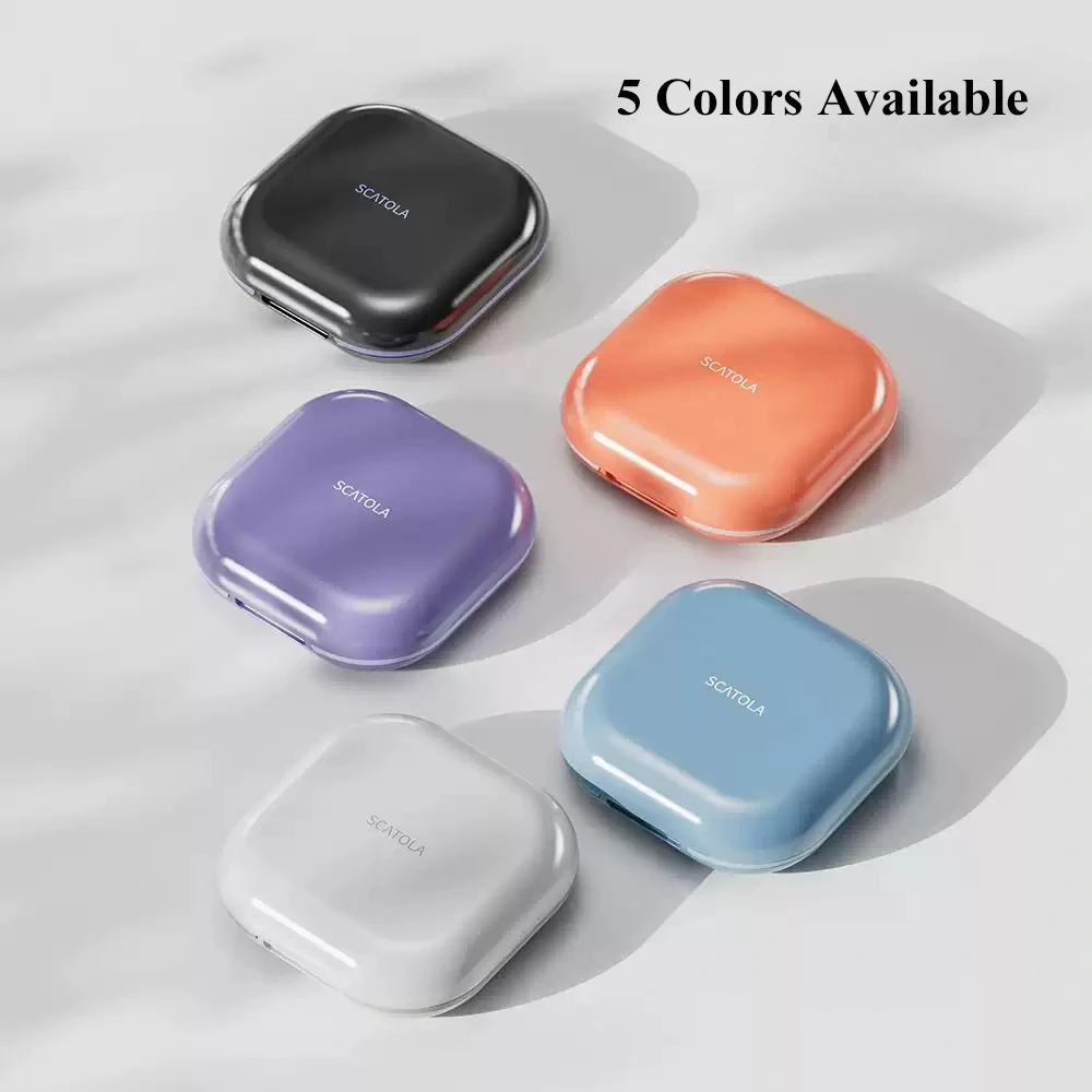 

Portable Orthodontic Retainer Case with Mirror Waterproof Dental Aligner Box for Invisible Braces Denture&Mouth Guard 5 Colors