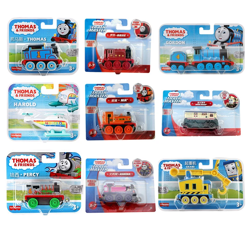 Originale Thomas and Friends Trackmaster Train Diecast Metal Push-Along Vehicle Rainbow BrUNO bradley Kids Boys Toys for Children