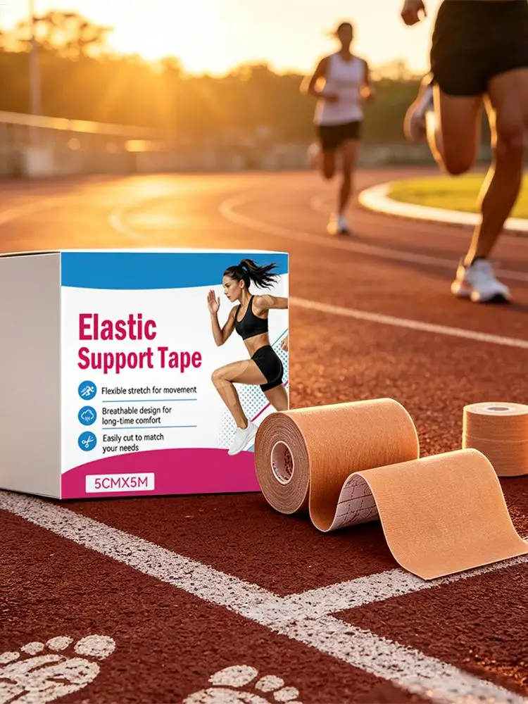 Kinesiology Tape Athletic Sport Muscle Patch Recovery Strapping Gym Waterproof Muscle Strain ​Injury Ease Bandage Muscle Pain
