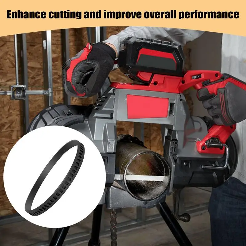 

Резак для ленточной пилы, шкив, замена шин, компактные запасные части, аксессуары для резинового ремня ленточной пилы для глубокой резки